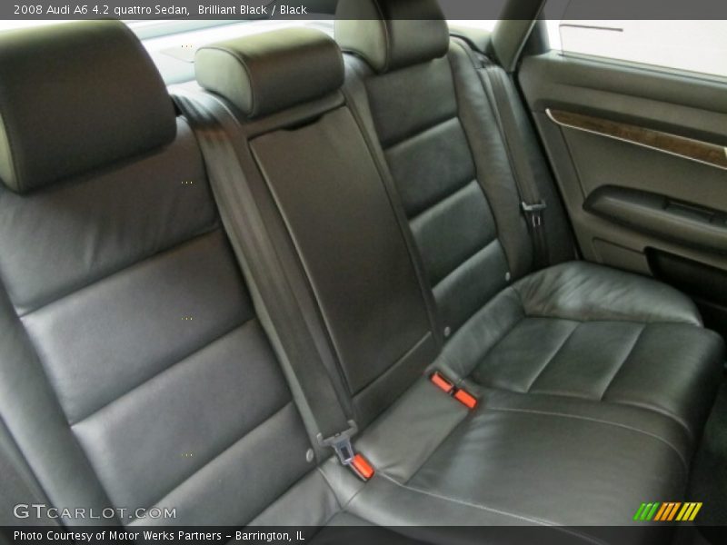 Brilliant Black / Black 2008 Audi A6 4.2 quattro Sedan