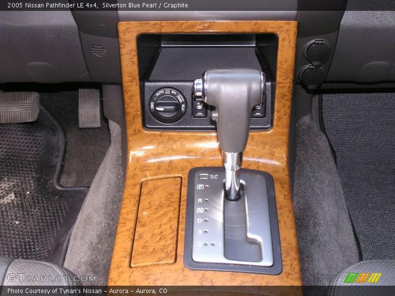 Silverton Blue Pearl / Graphite 2005 Nissan Pathfinder LE 4x4
