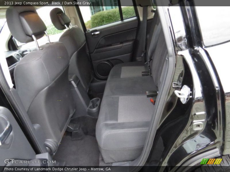 Rear Seat of 2013 Compass Sport