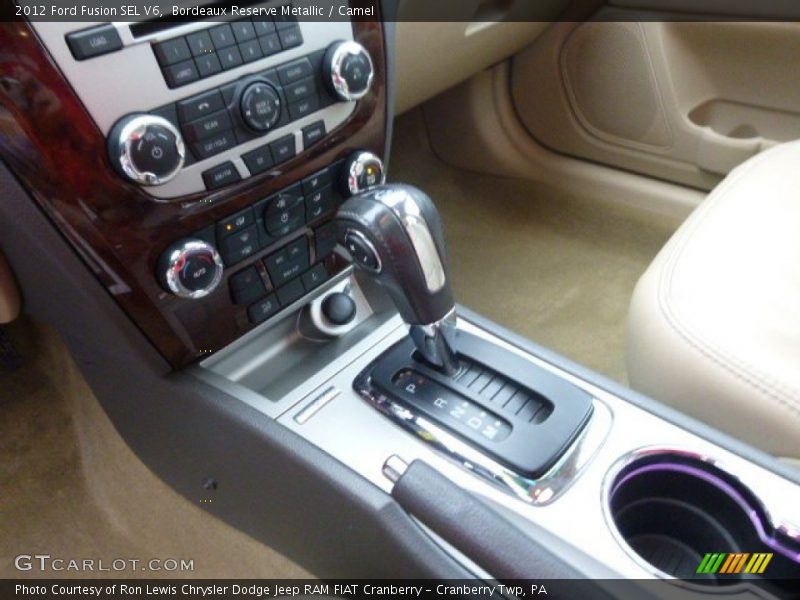 Bordeaux Reserve Metallic / Camel 2012 Ford Fusion SEL V6