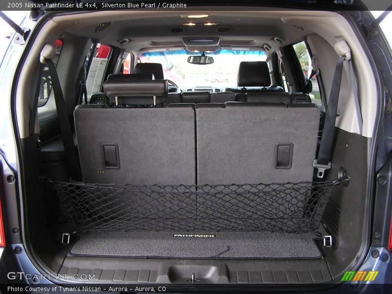 Silverton Blue Pearl / Graphite 2005 Nissan Pathfinder LE 4x4