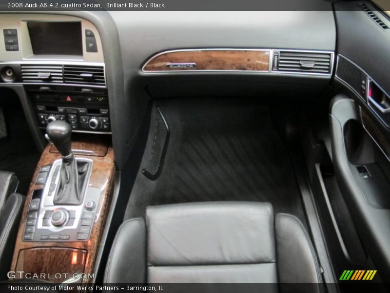 Brilliant Black / Black 2008 Audi A6 4.2 quattro Sedan