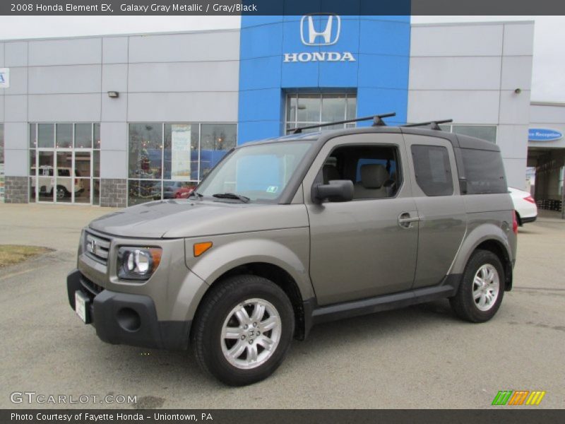 Galaxy Gray Metallic / Gray/Black 2008 Honda Element EX