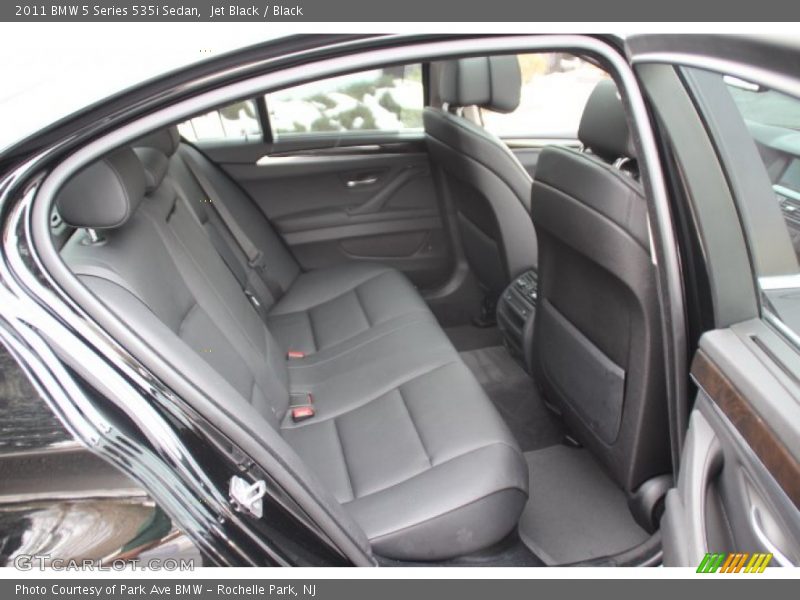 Jet Black / Black 2011 BMW 5 Series 535i Sedan