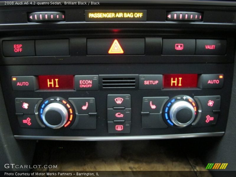 Brilliant Black / Black 2008 Audi A6 4.2 quattro Sedan