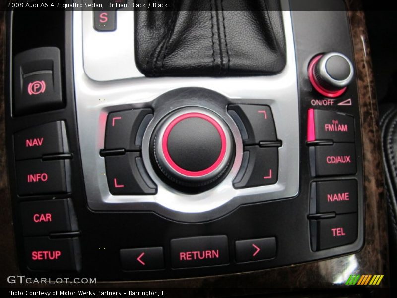Brilliant Black / Black 2008 Audi A6 4.2 quattro Sedan