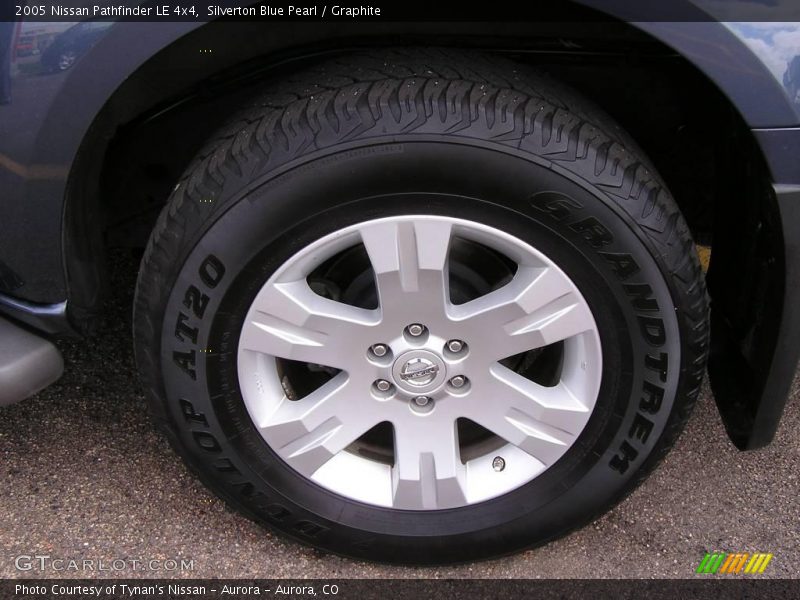 Silverton Blue Pearl / Graphite 2005 Nissan Pathfinder LE 4x4