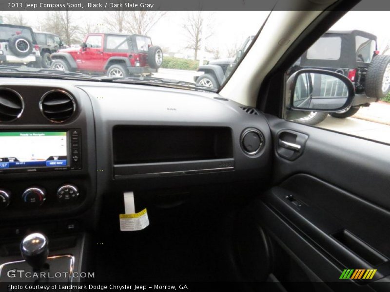 Black / Dark Slate Gray 2013 Jeep Compass Sport