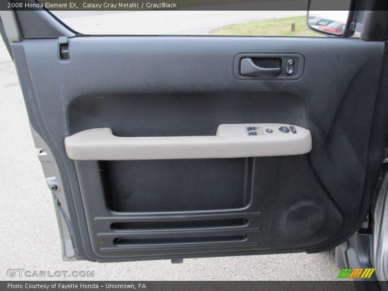Galaxy Gray Metallic / Gray/Black 2008 Honda Element EX