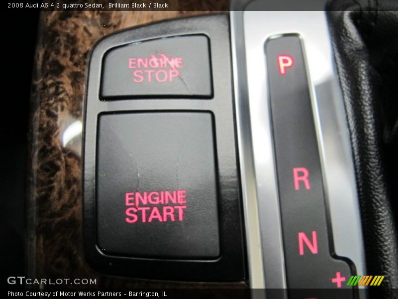 Brilliant Black / Black 2008 Audi A6 4.2 quattro Sedan
