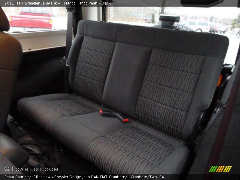 Mango Tango Pearl / Black 2011 Jeep Wrangler Sahara 4x4