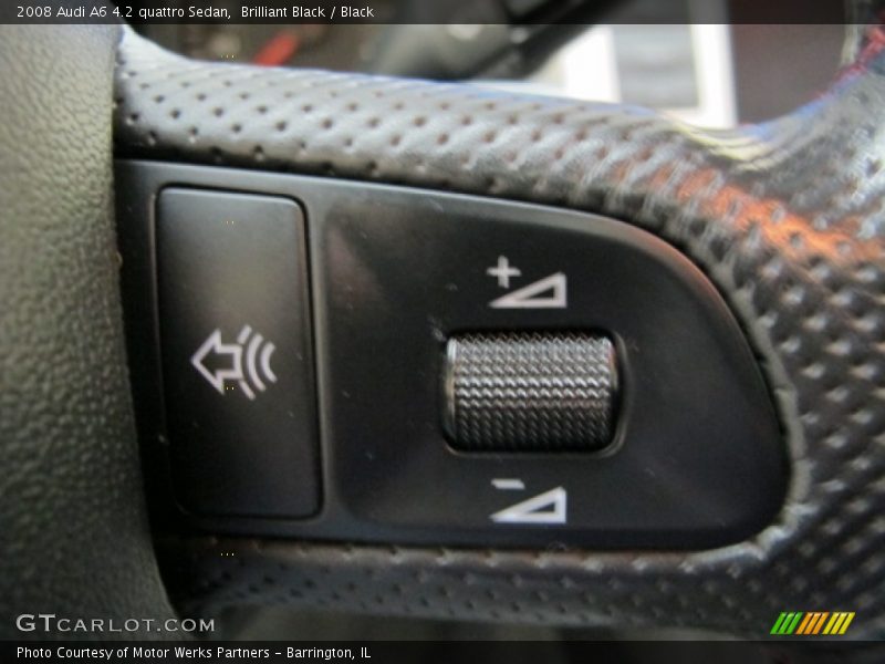 Brilliant Black / Black 2008 Audi A6 4.2 quattro Sedan