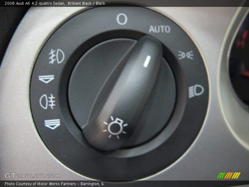 Brilliant Black / Black 2008 Audi A6 4.2 quattro Sedan