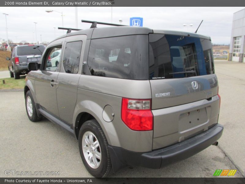 Galaxy Gray Metallic / Gray/Black 2008 Honda Element EX