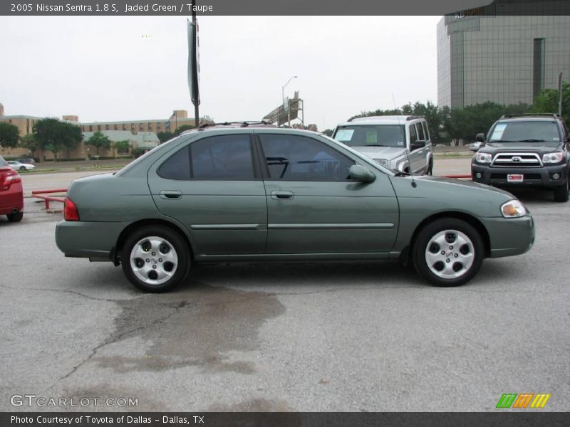 Jaded Green / Taupe 2005 Nissan Sentra 1.8 S