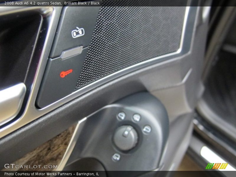 Brilliant Black / Black 2008 Audi A6 4.2 quattro Sedan