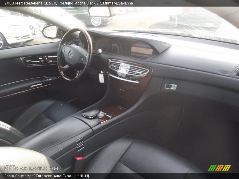 designo Mocha Black / Cashmere/Savanna 2008 Mercedes-Benz CL 550