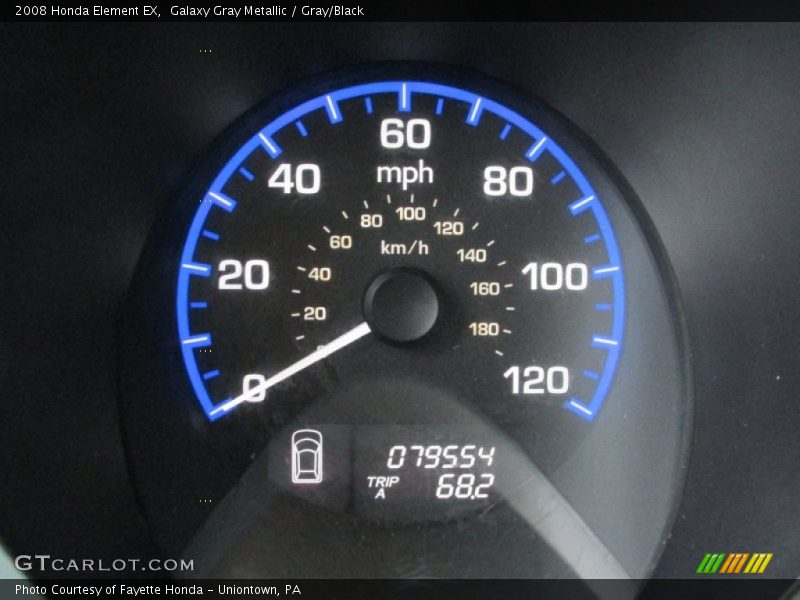 Galaxy Gray Metallic / Gray/Black 2008 Honda Element EX