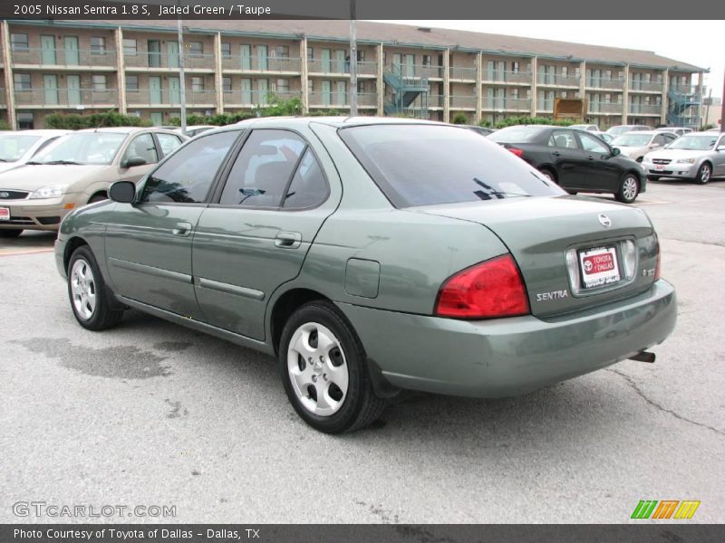 Jaded Green / Taupe 2005 Nissan Sentra 1.8 S