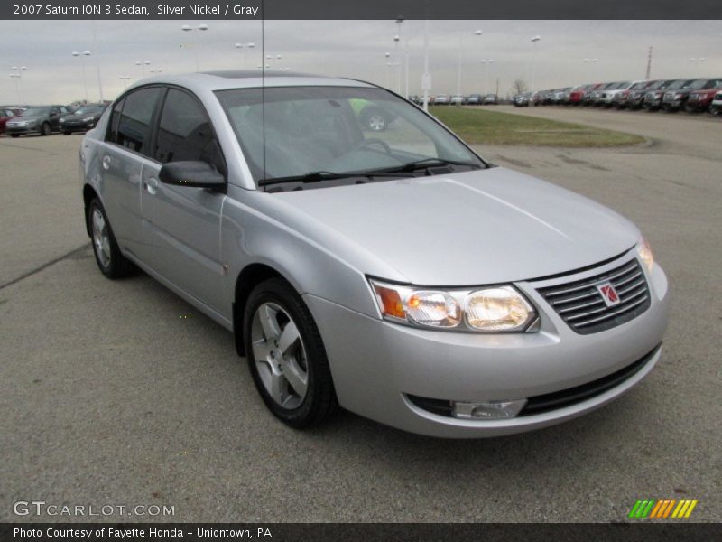 Front 3/4 View of 2007 ION 3 Sedan