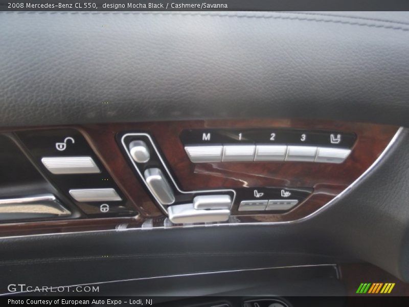 designo Mocha Black / Cashmere/Savanna 2008 Mercedes-Benz CL 550