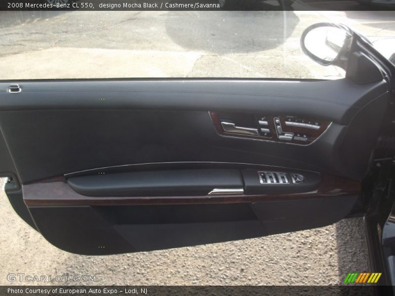designo Mocha Black / Cashmere/Savanna 2008 Mercedes-Benz CL 550