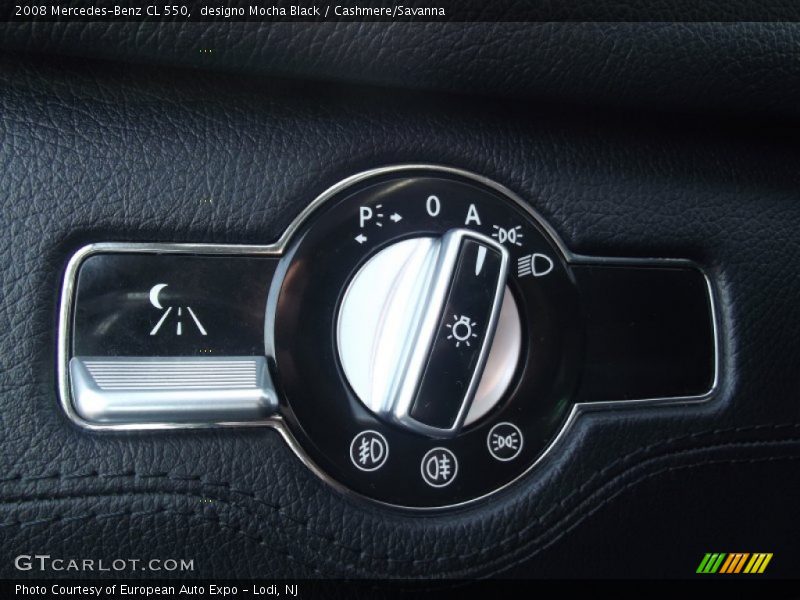 designo Mocha Black / Cashmere/Savanna 2008 Mercedes-Benz CL 550