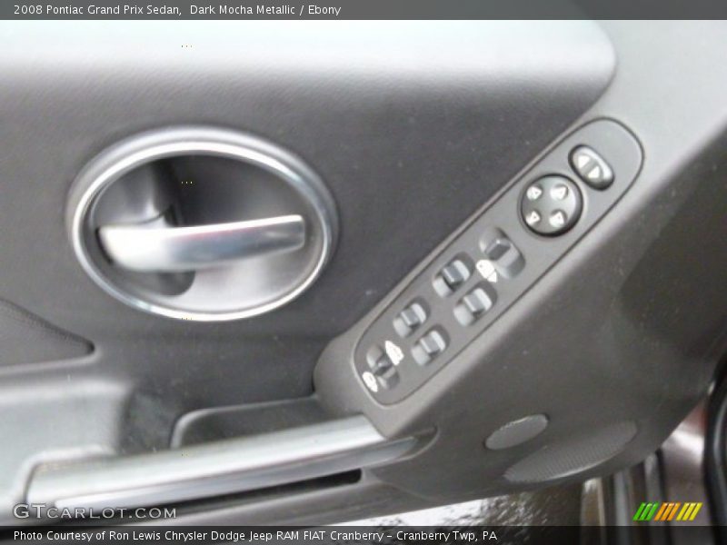 Dark Mocha Metallic / Ebony 2008 Pontiac Grand Prix Sedan