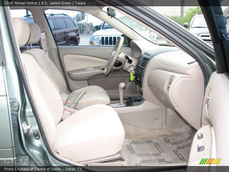 Jaded Green / Taupe 2005 Nissan Sentra 1.8 S