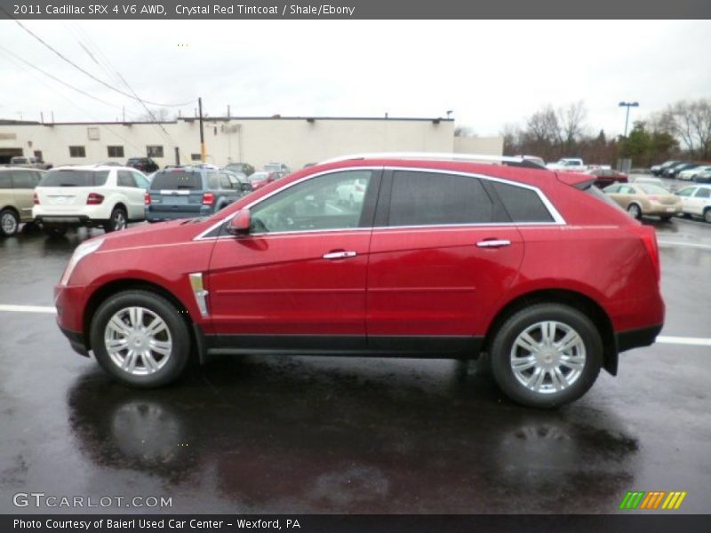 Crystal Red Tintcoat / Shale/Ebony 2011 Cadillac SRX 4 V6 AWD