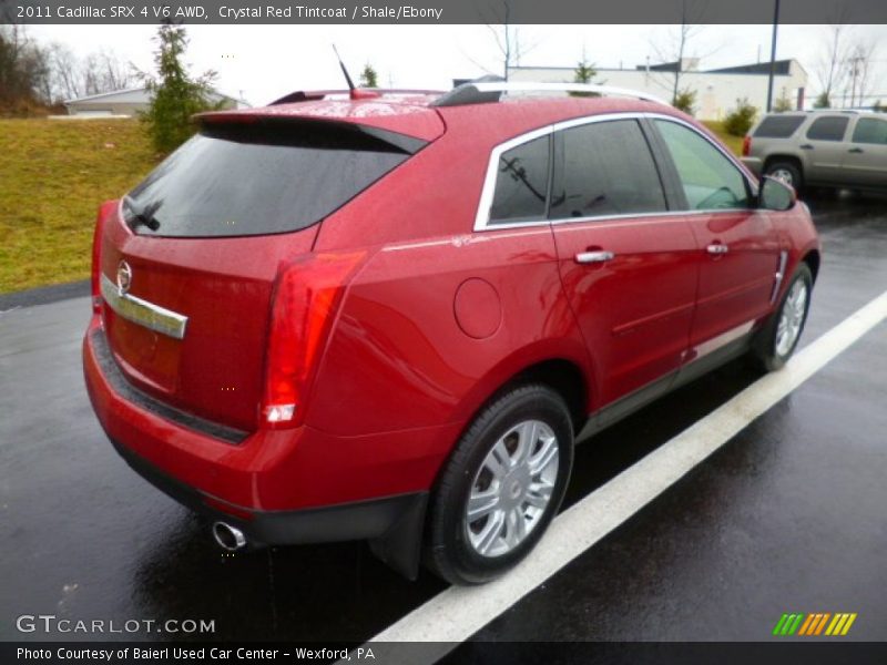Crystal Red Tintcoat / Shale/Ebony 2011 Cadillac SRX 4 V6 AWD