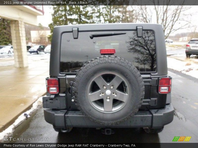 Black / Black 2011 Jeep Wrangler Unlimited Rubicon 4x4