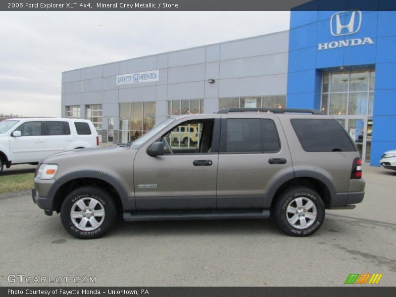 Mineral Grey Metallic / Stone 2006 Ford Explorer XLT 4x4