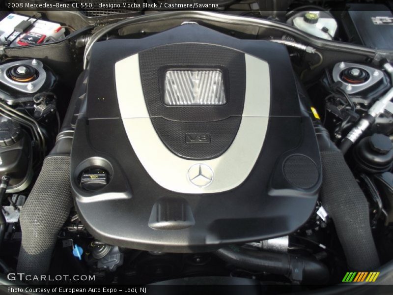 designo Mocha Black / Cashmere/Savanna 2008 Mercedes-Benz CL 550
