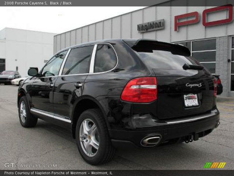 Black / Black 2008 Porsche Cayenne S