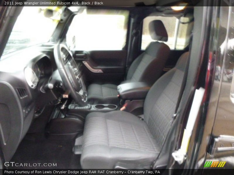 Black / Black 2011 Jeep Wrangler Unlimited Rubicon 4x4