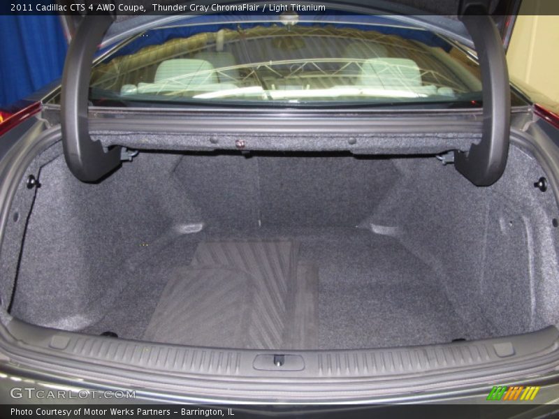  2011 CTS 4 AWD Coupe Trunk