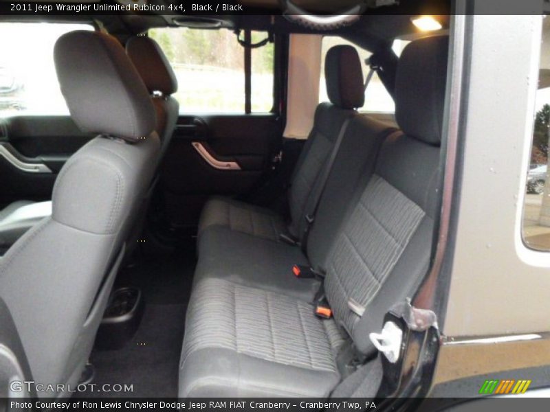 Black / Black 2011 Jeep Wrangler Unlimited Rubicon 4x4