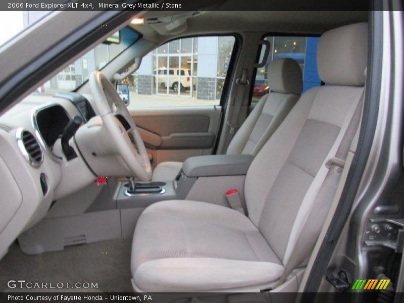 Mineral Grey Metallic / Stone 2006 Ford Explorer XLT 4x4