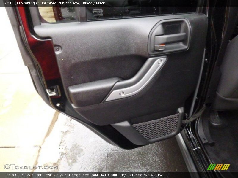 Black / Black 2011 Jeep Wrangler Unlimited Rubicon 4x4