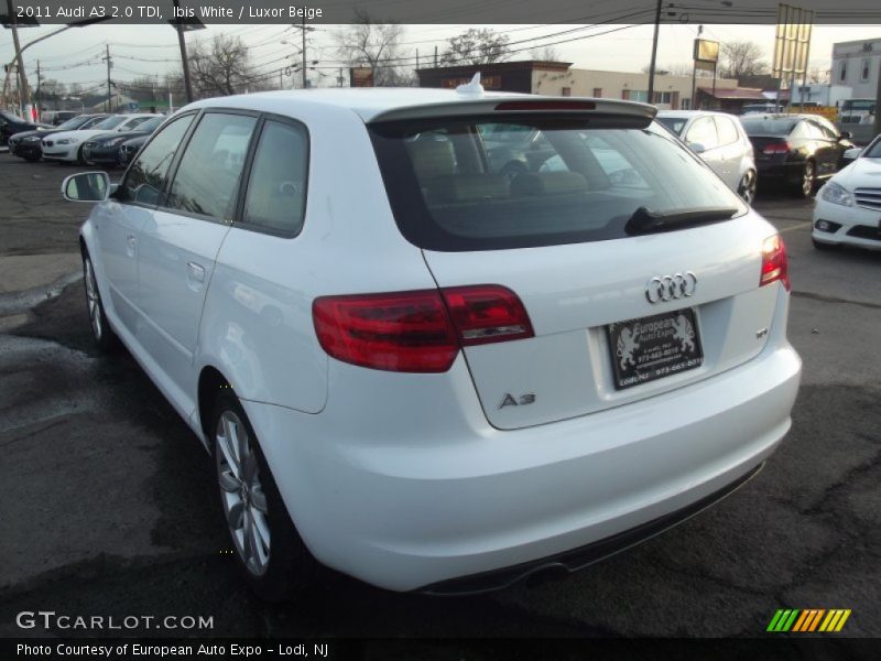 Ibis White / Luxor Beige 2011 Audi A3 2.0 TDI