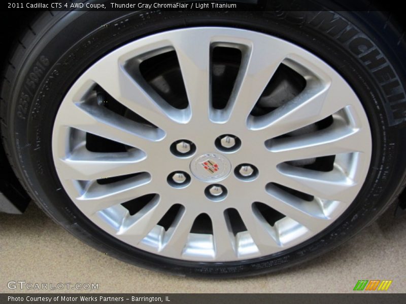  2011 CTS 4 AWD Coupe Wheel
