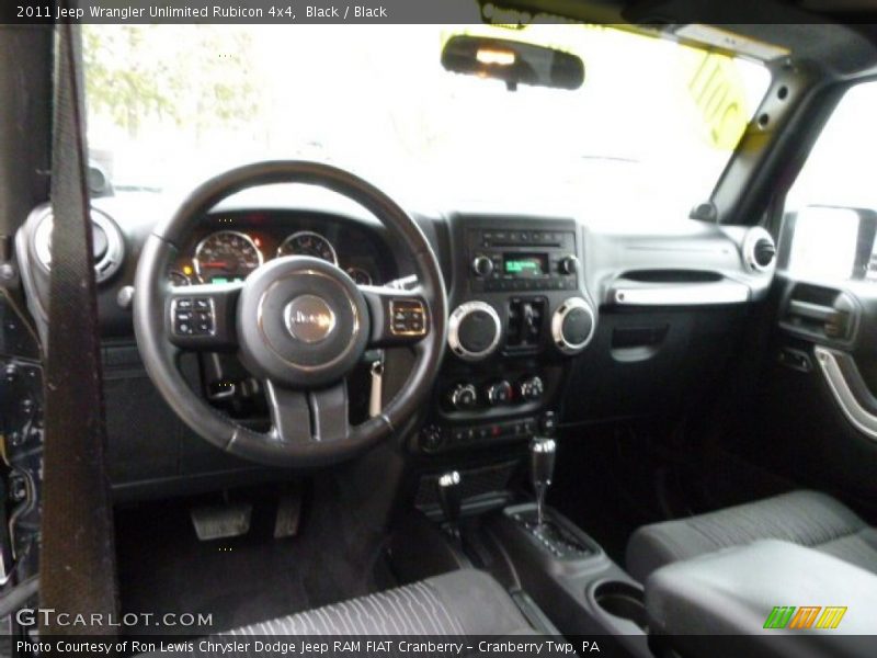 Black / Black 2011 Jeep Wrangler Unlimited Rubicon 4x4