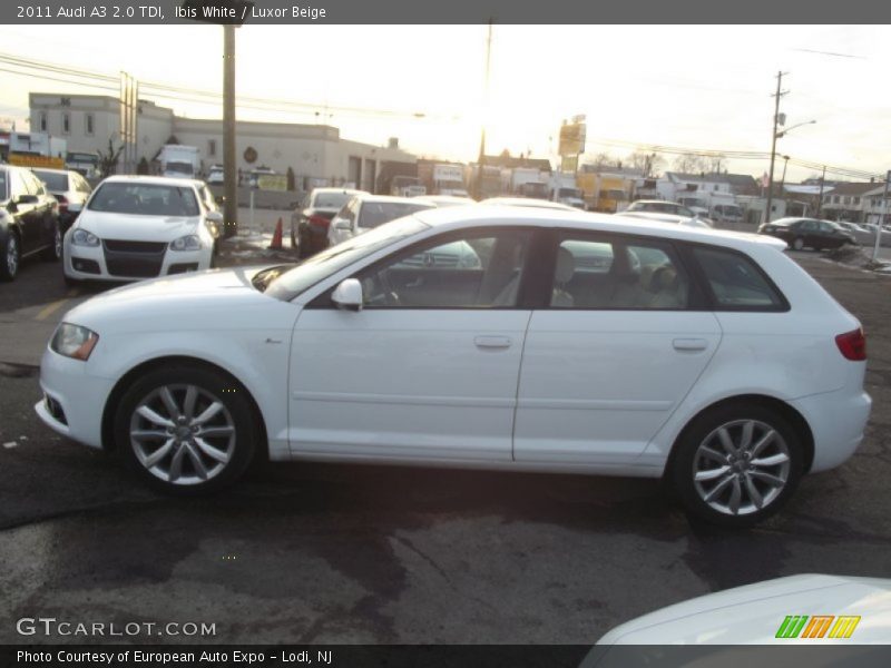 Ibis White / Luxor Beige 2011 Audi A3 2.0 TDI