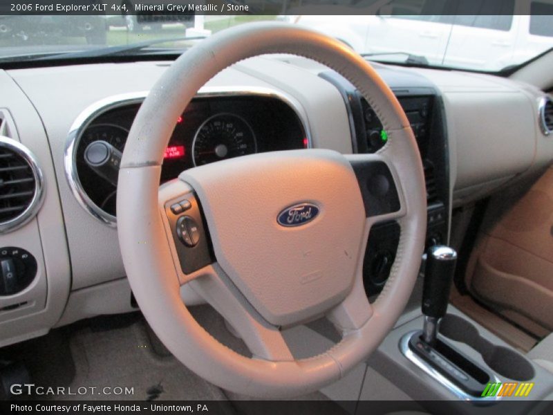 Mineral Grey Metallic / Stone 2006 Ford Explorer XLT 4x4