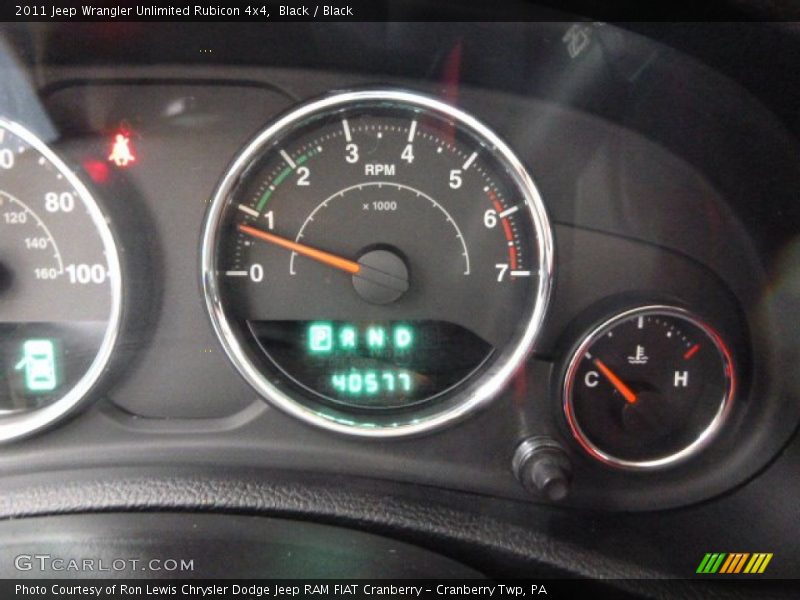 Black / Black 2011 Jeep Wrangler Unlimited Rubicon 4x4