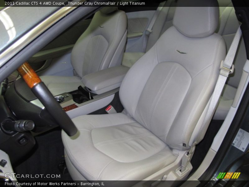 Front Seat of 2011 CTS 4 AWD Coupe