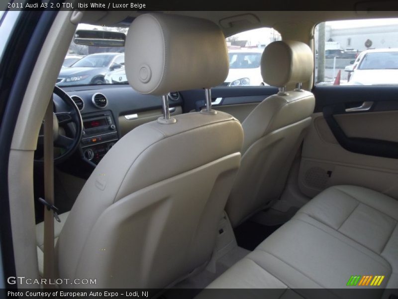Ibis White / Luxor Beige 2011 Audi A3 2.0 TDI