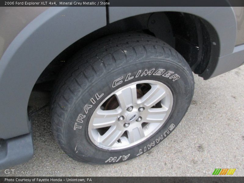 Mineral Grey Metallic / Stone 2006 Ford Explorer XLT 4x4