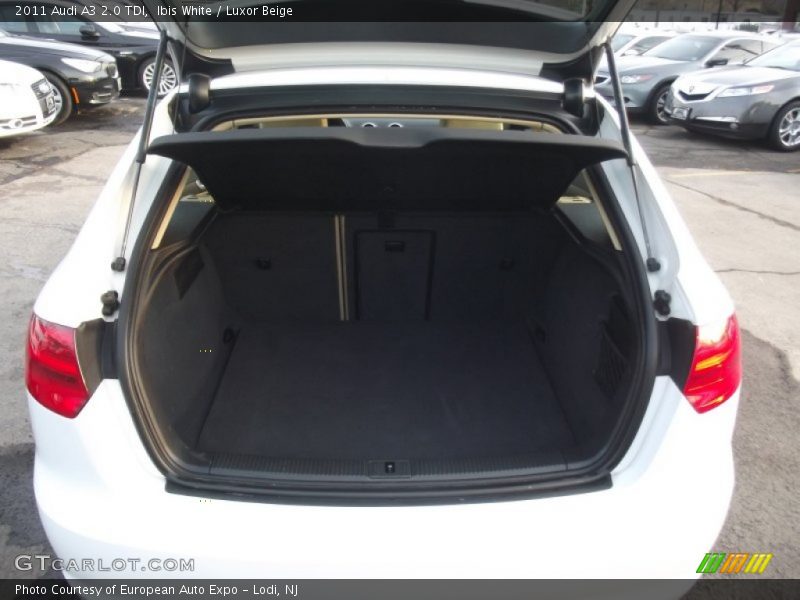  2011 A3 2.0 TDI Trunk